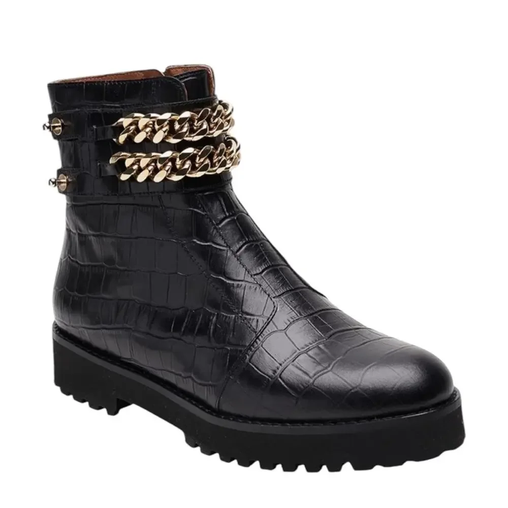 NWOT Women’s Andre Assous Petunia Black Boots – Sz 9